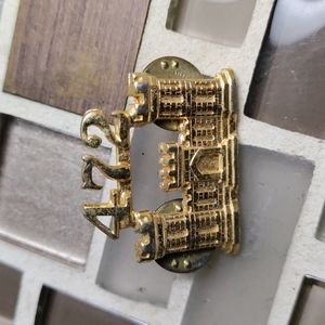 Rare Military Engineer 472 Lapel pin